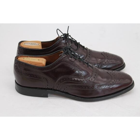 Allen Edmonds McAllister Wingtip Dress Shoes Size Oxblood Oxfords Mens 11.5C main image 7
